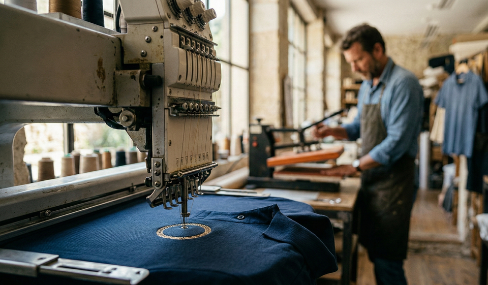 Textile personnalisé pour une ferme Occifloc