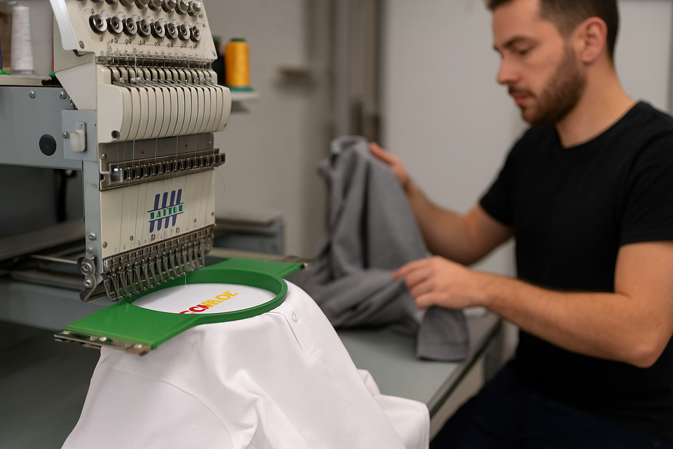 Flocage ou broderie : choisir le rendu idéal pour vos vêtements pro
