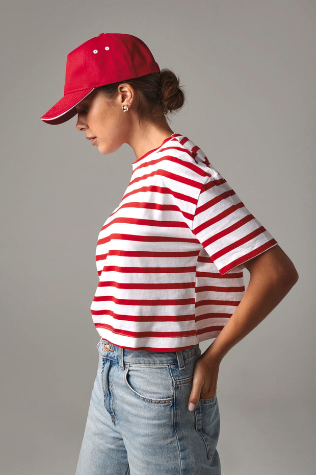 B15C - Casquette homme Ultimate à 5 panneaux sandwich contrasté Beechfield®