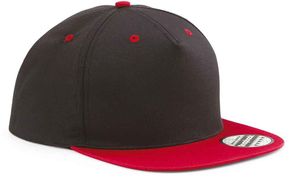 B610C - Casquette Snapback contrastée - 5 panneaux - Occifloc