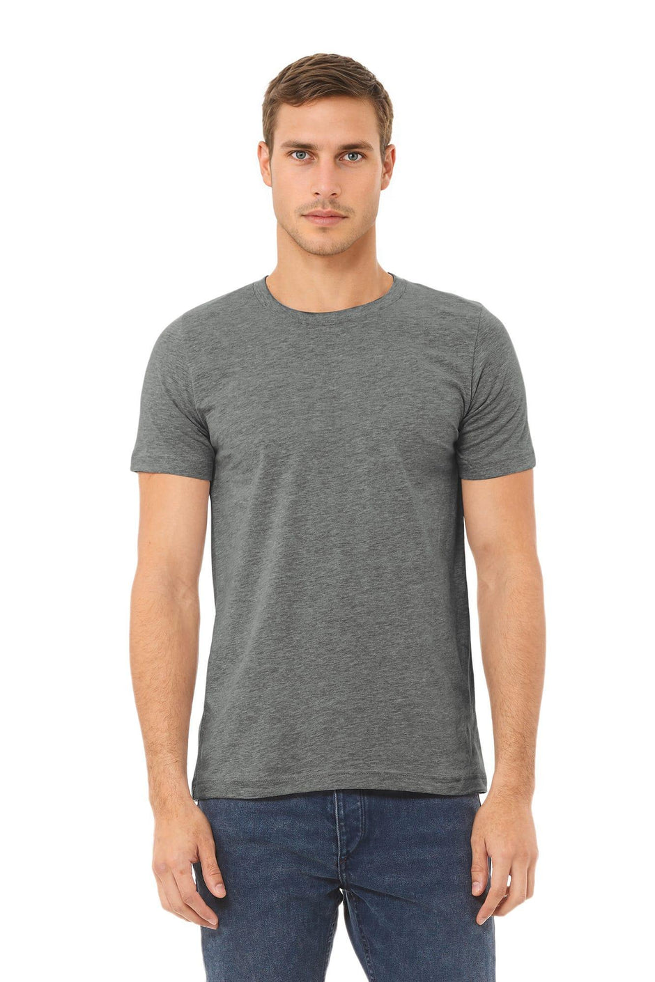 BE3001CVC - T-shirt homme col rond Heather - Occifloc