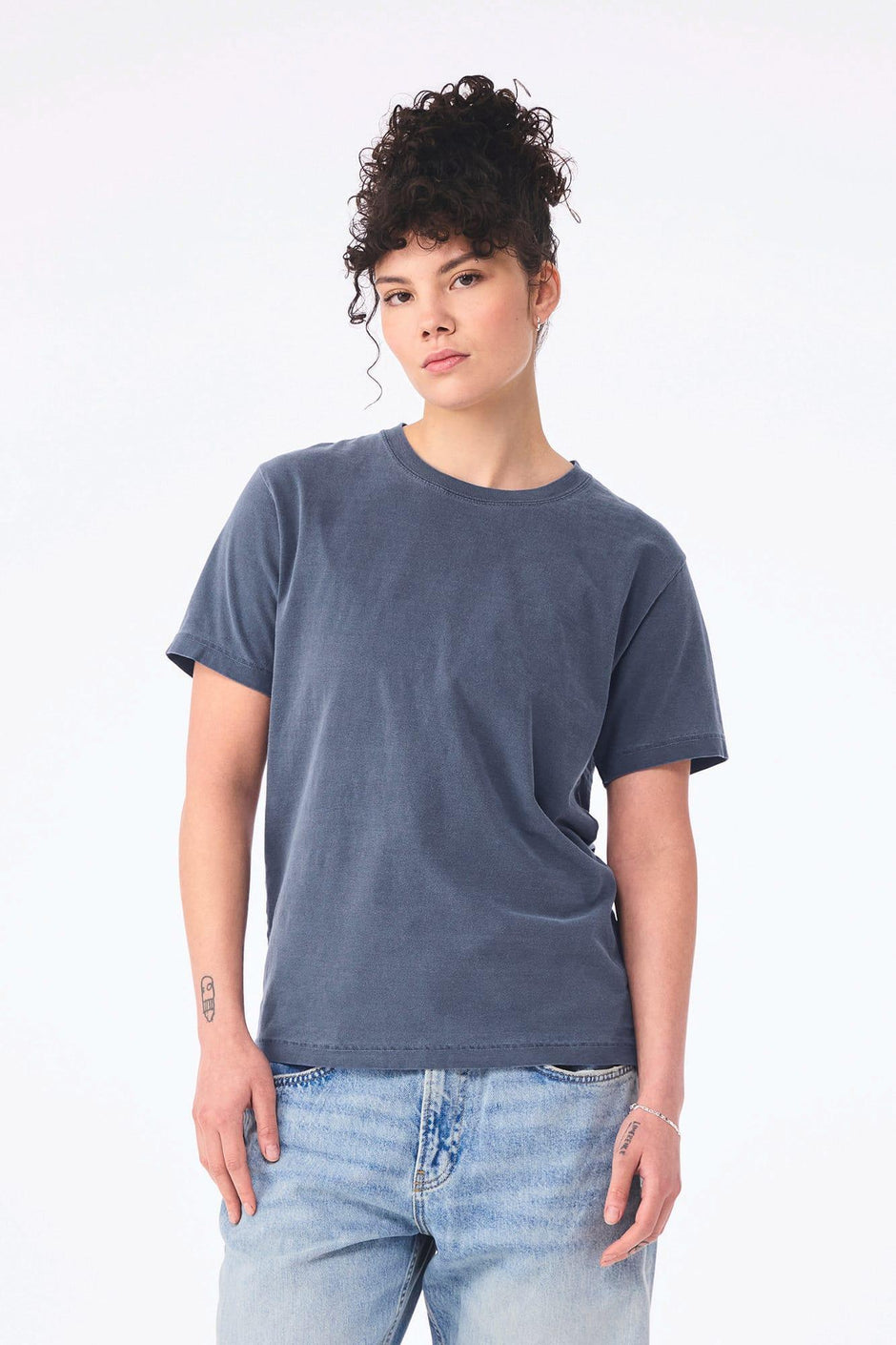 BE4810GD - T-shirt délavé épais unisexe - Occifloc