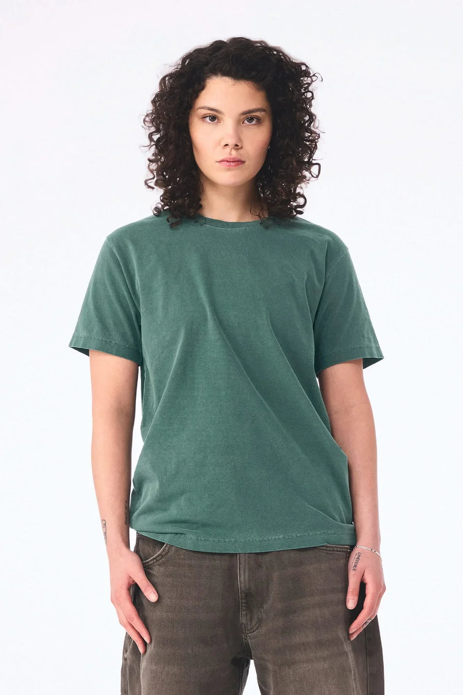 BE4810GD - T-shirt délavé épais unisexe - Occifloc