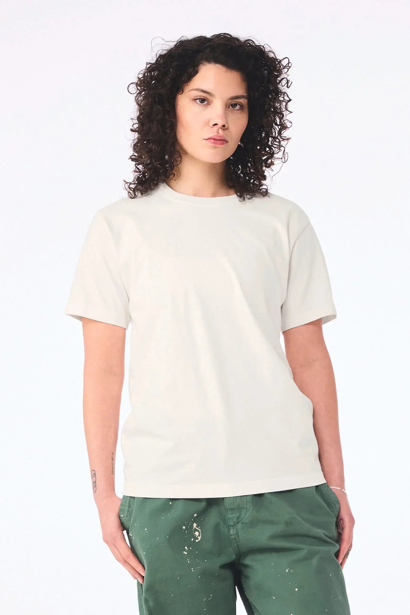 BE4810GD - T-shirt délavé épais unisexe - Occifloc