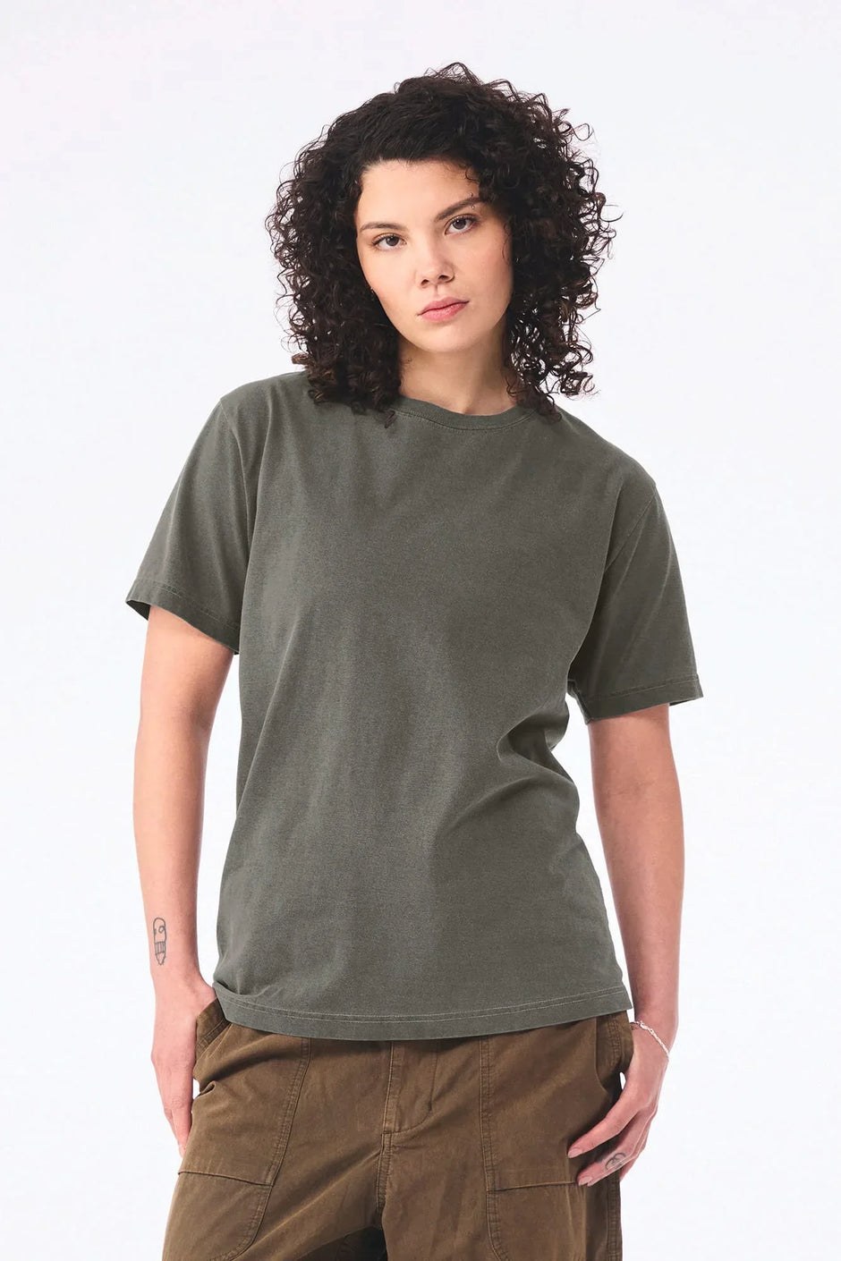 BE4810GD - T-shirt délavé épais unisexe - Occifloc
