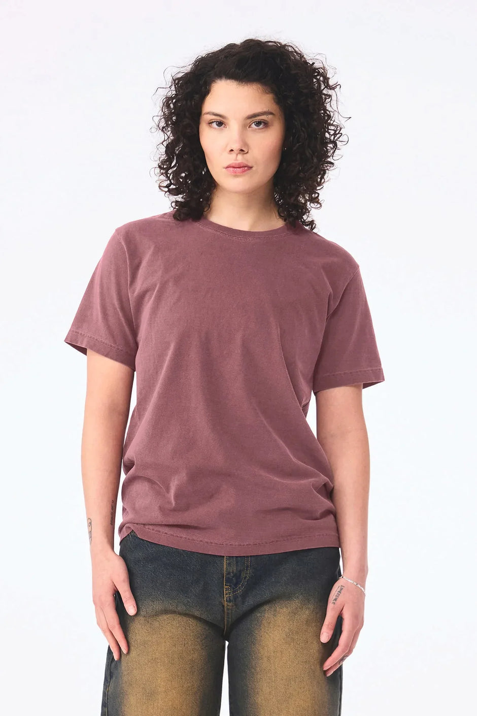 BE4810GD - T-shirt délavé épais unisexe - Occifloc