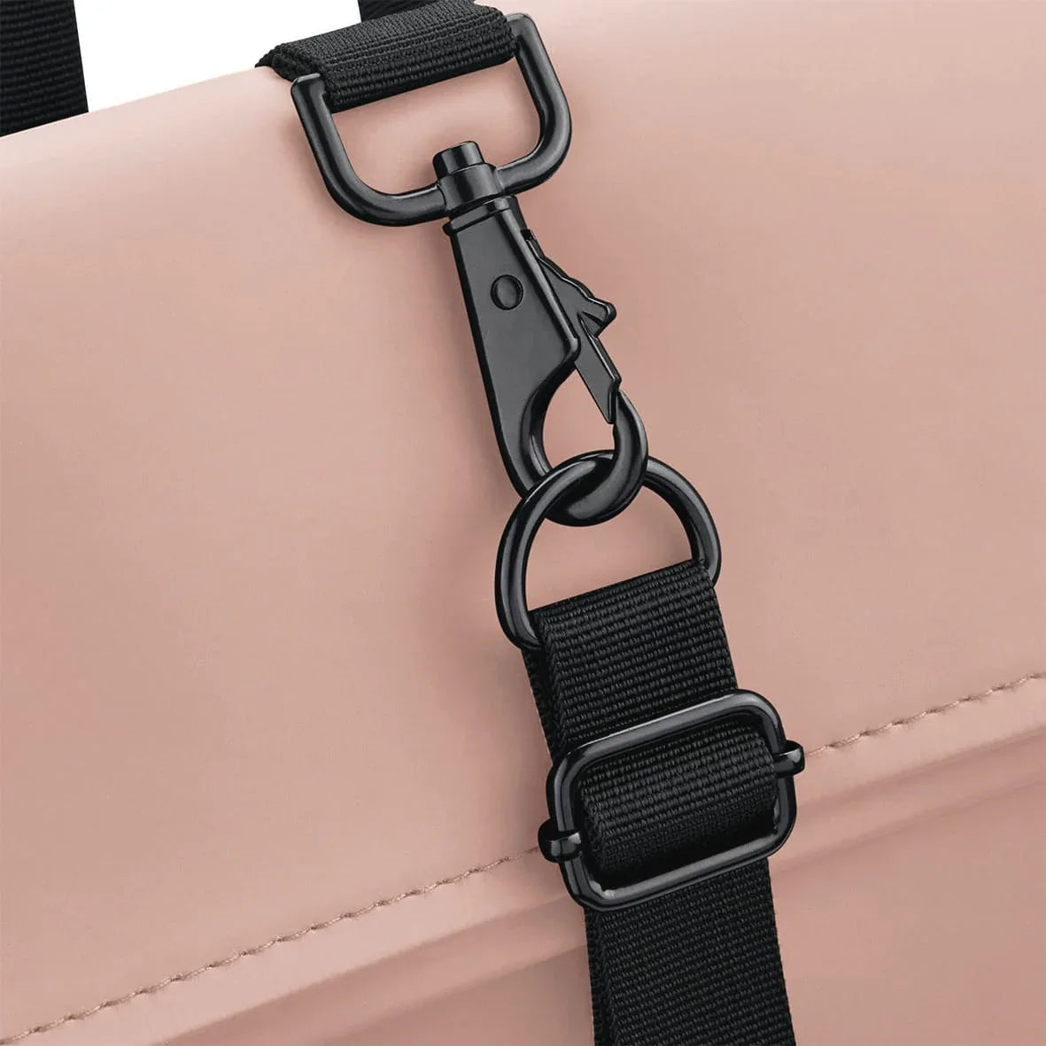 BG335 - Sac à dos avec rabat roll-top en polyuréthane mat - Occifloc