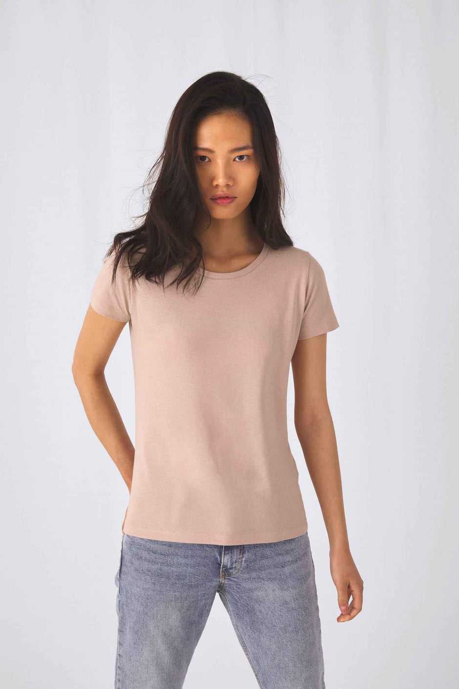 CGTW043 - T-shirt Organic Inspire col rond Femme - Occifloc