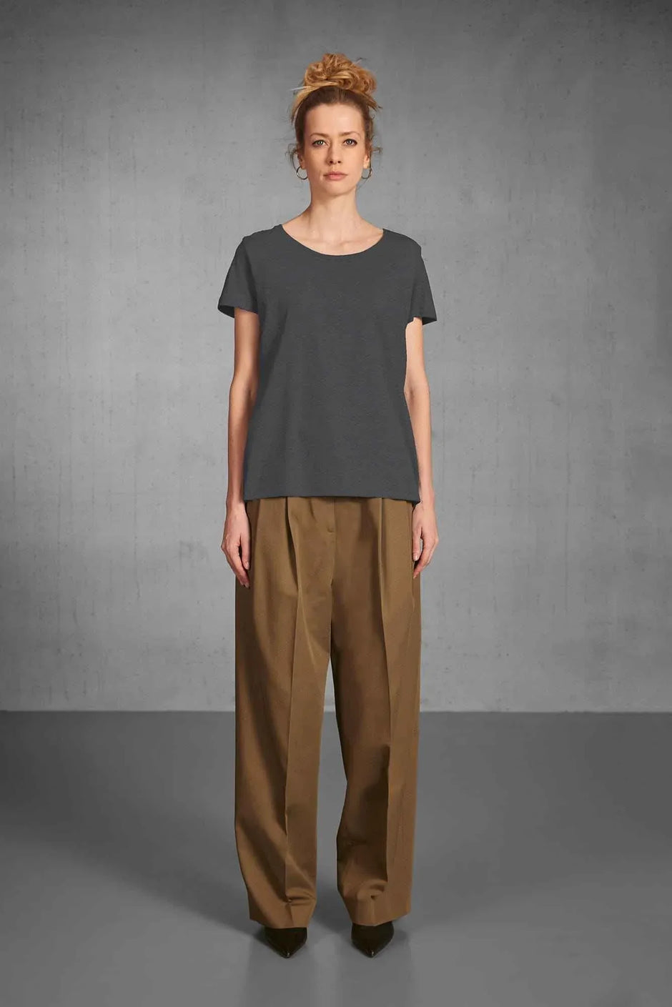 CGTW043 - T-shirt Organic Inspire col rond Femme - Occifloc