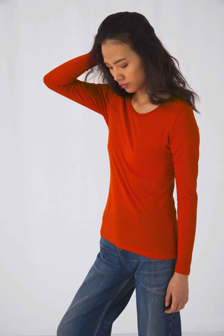 CGTW071 - T-shirt bio Inspire femme manches longues - Occifloc
