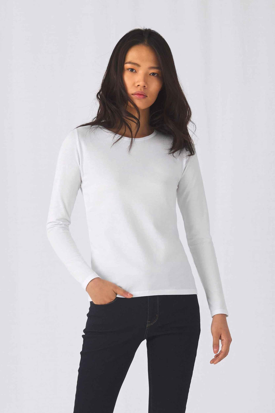 CGTW08T - T-shirt manches longues femme #E190 - Occifloc