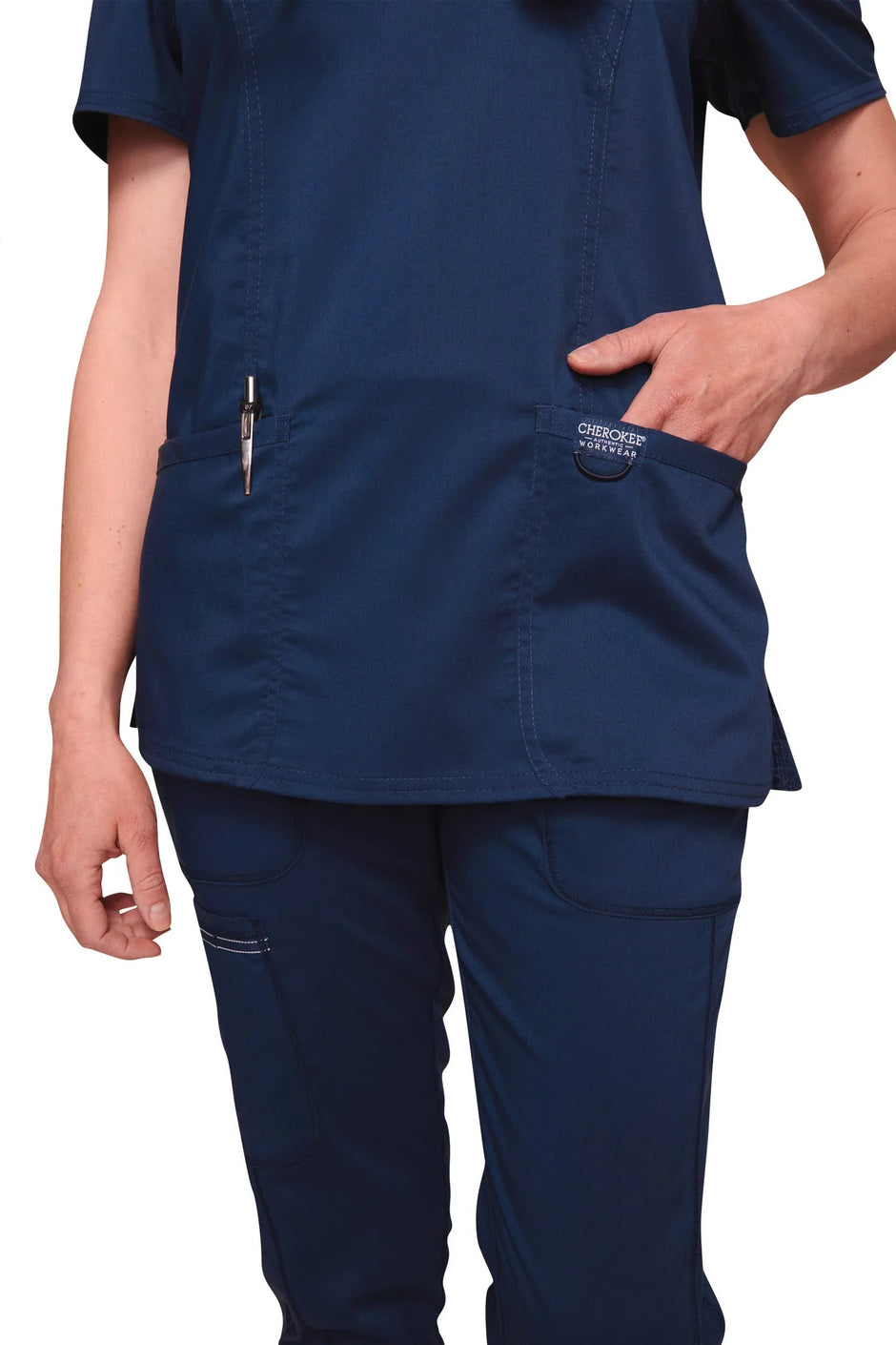 CHWWE610 - Haut cache-cœur femme - Occifloc