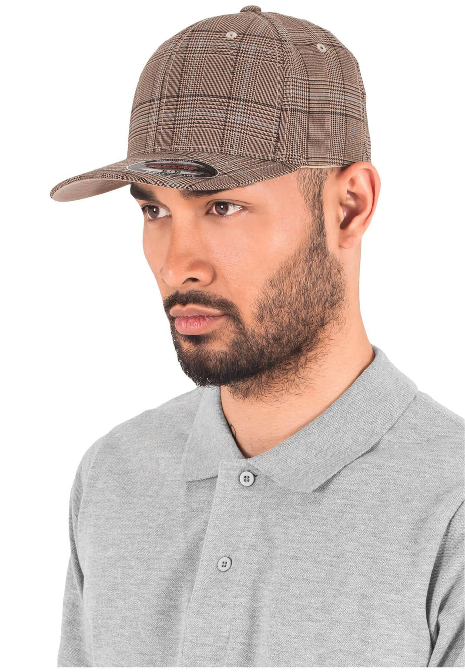 FL6196 - Casquette motif prince de galles - Occifloc