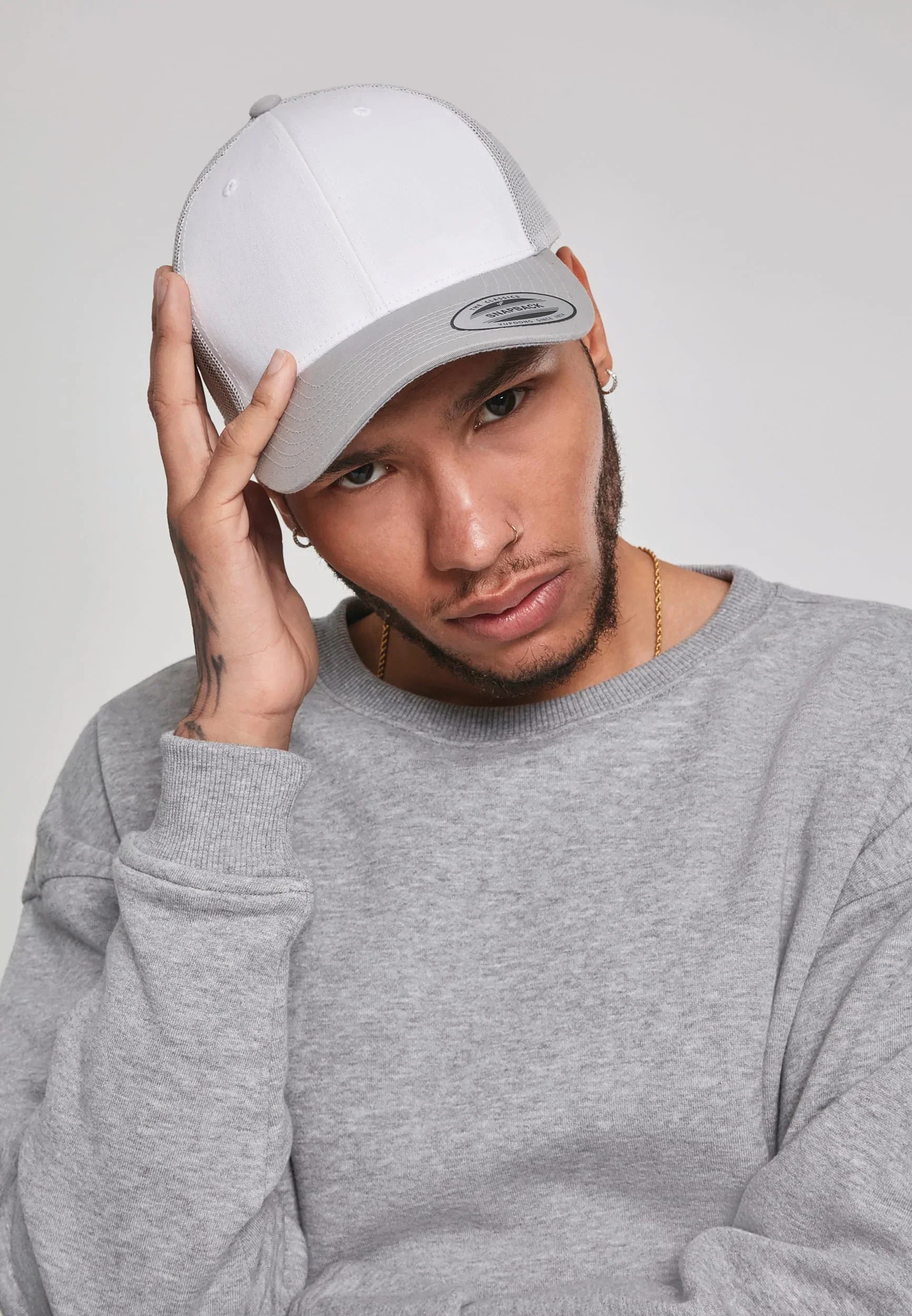 FL6606CF - Casquette Retro Trucker Colored Front - Occifloc