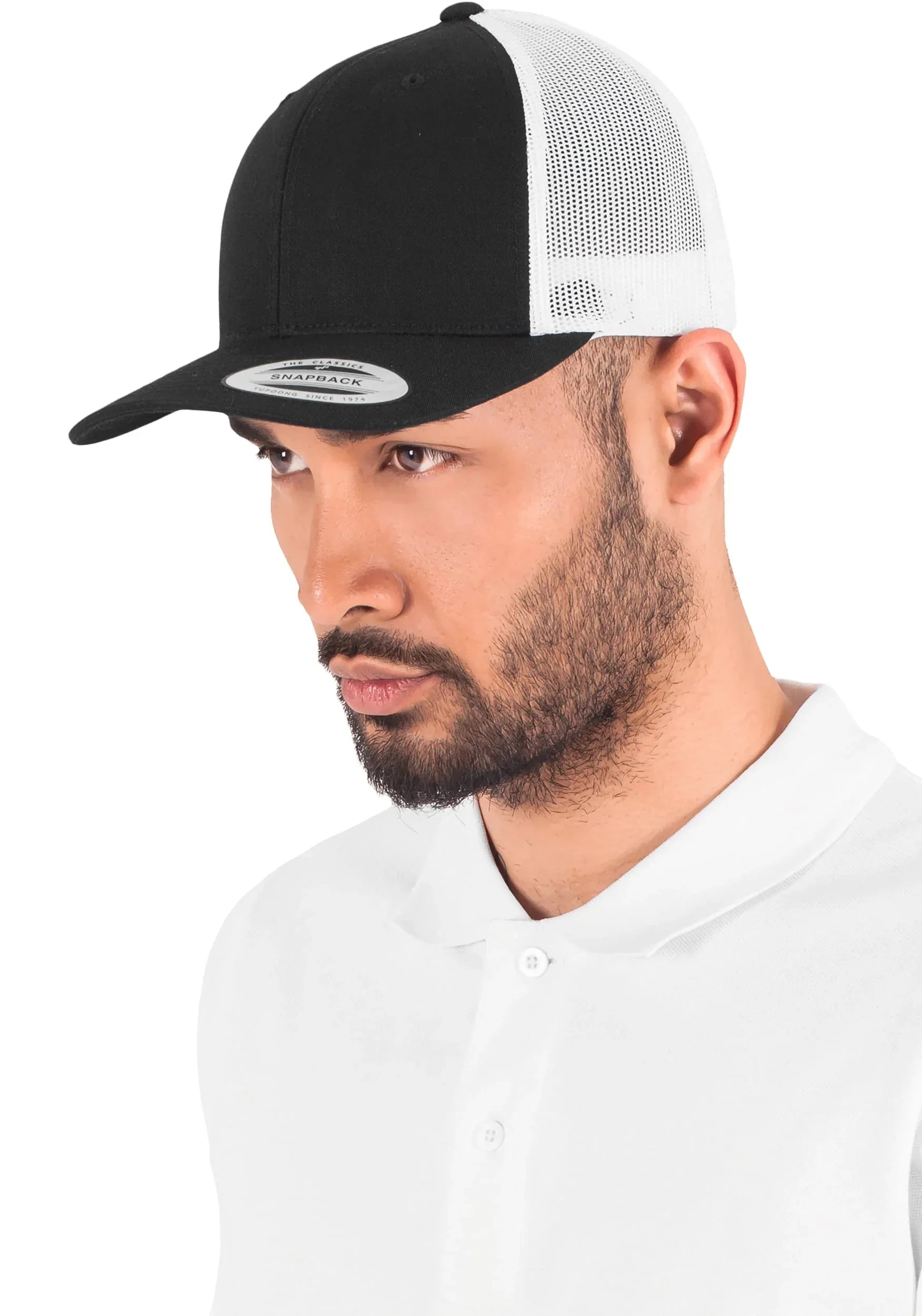 FL6606T - Casquette retro trucker bicolore - Occifloc