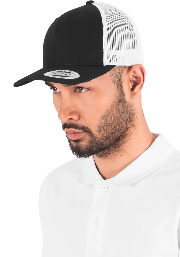 FL6606T - Casquette retro trucker bicolore - Occifloc