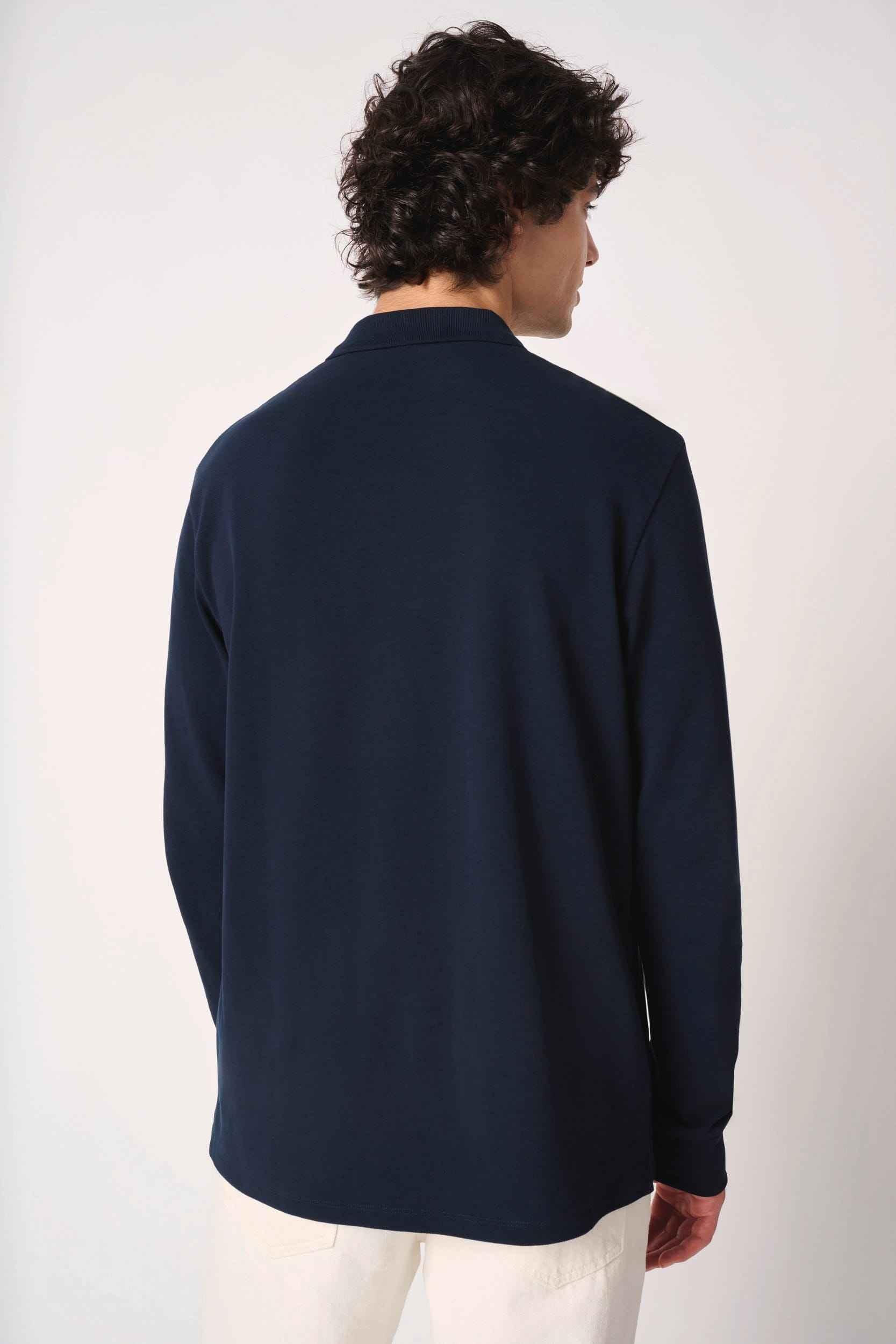 IB222 - Polo piqué LSL homme - Occifloc
