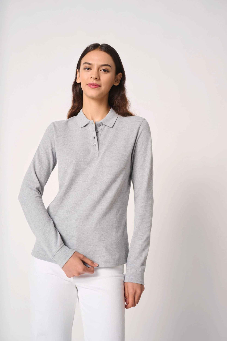 IB223 - Polo piqué LSL femme - Occifloc