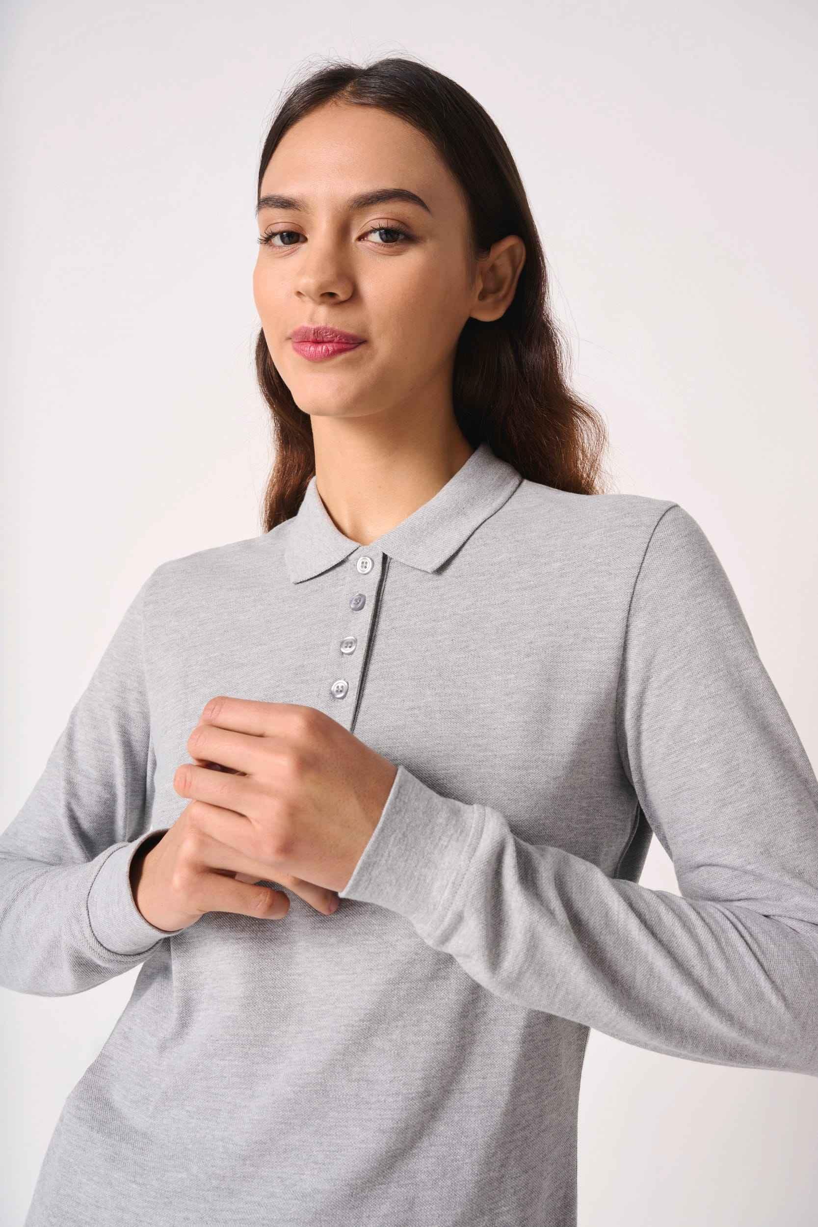 IB223 - Polo piqué LSL femme - Occifloc