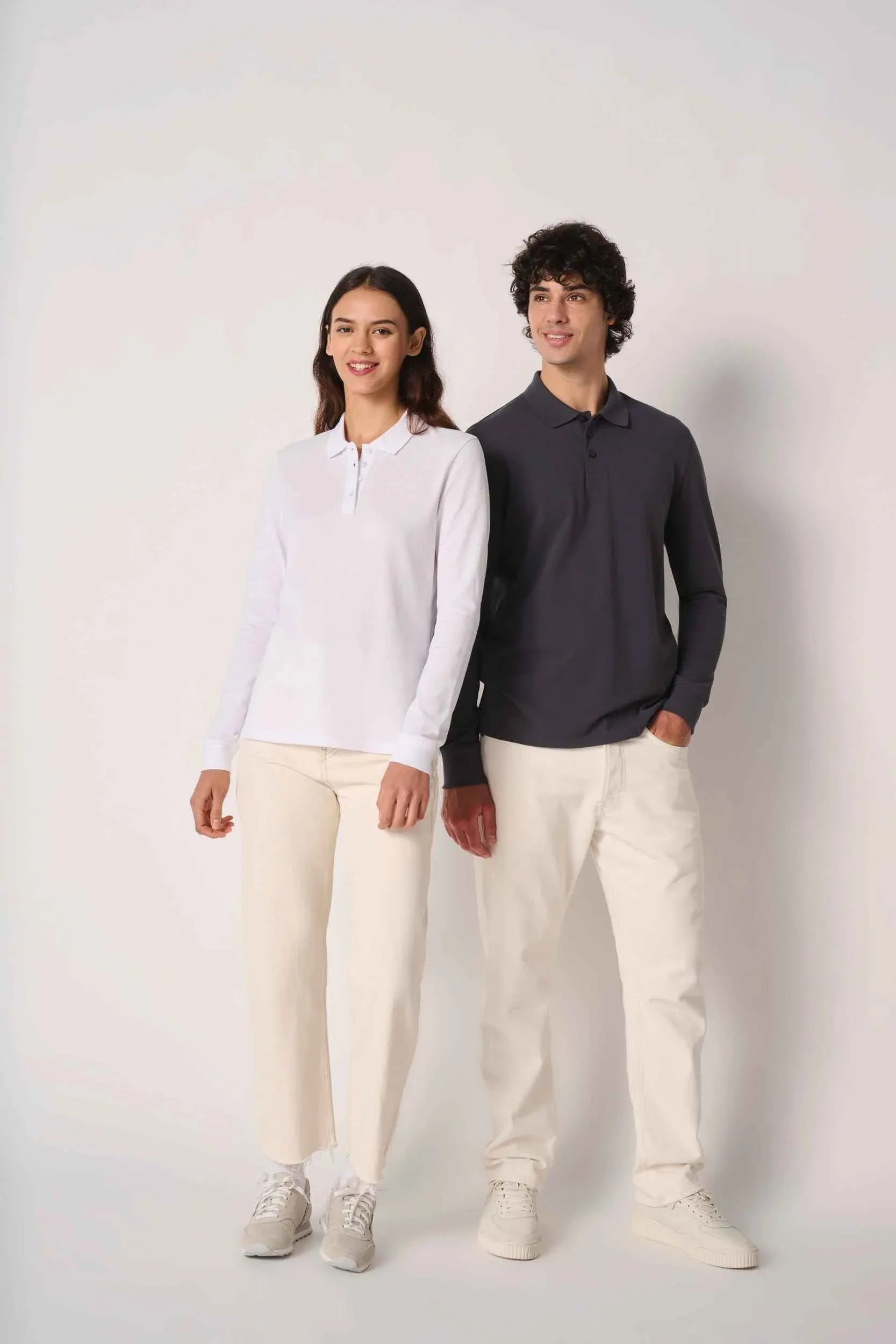 IB290 - Polo piqué LSL homme - Occifloc