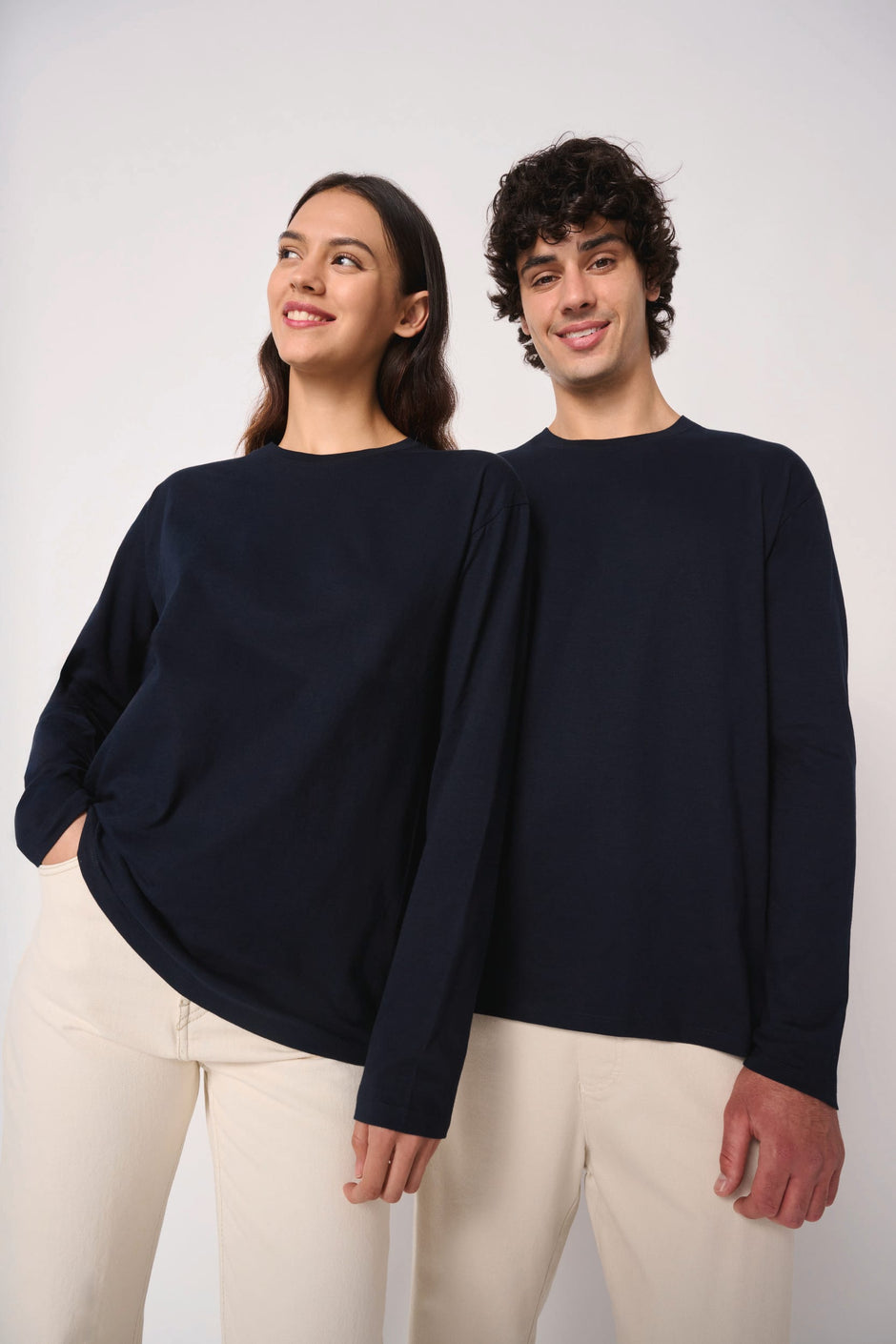 IB313 - T-shirt LSL unisexe iDeal150 iDeal Basic Brand