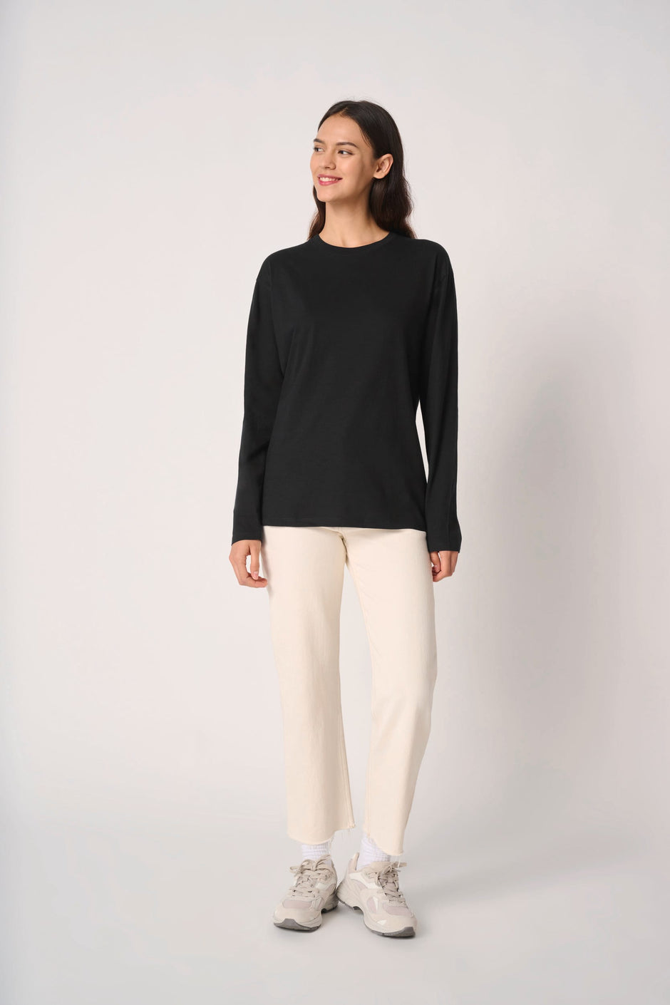 IB323 - T-shirt LSL unisexe iDeal190 iDeal Basic Brand