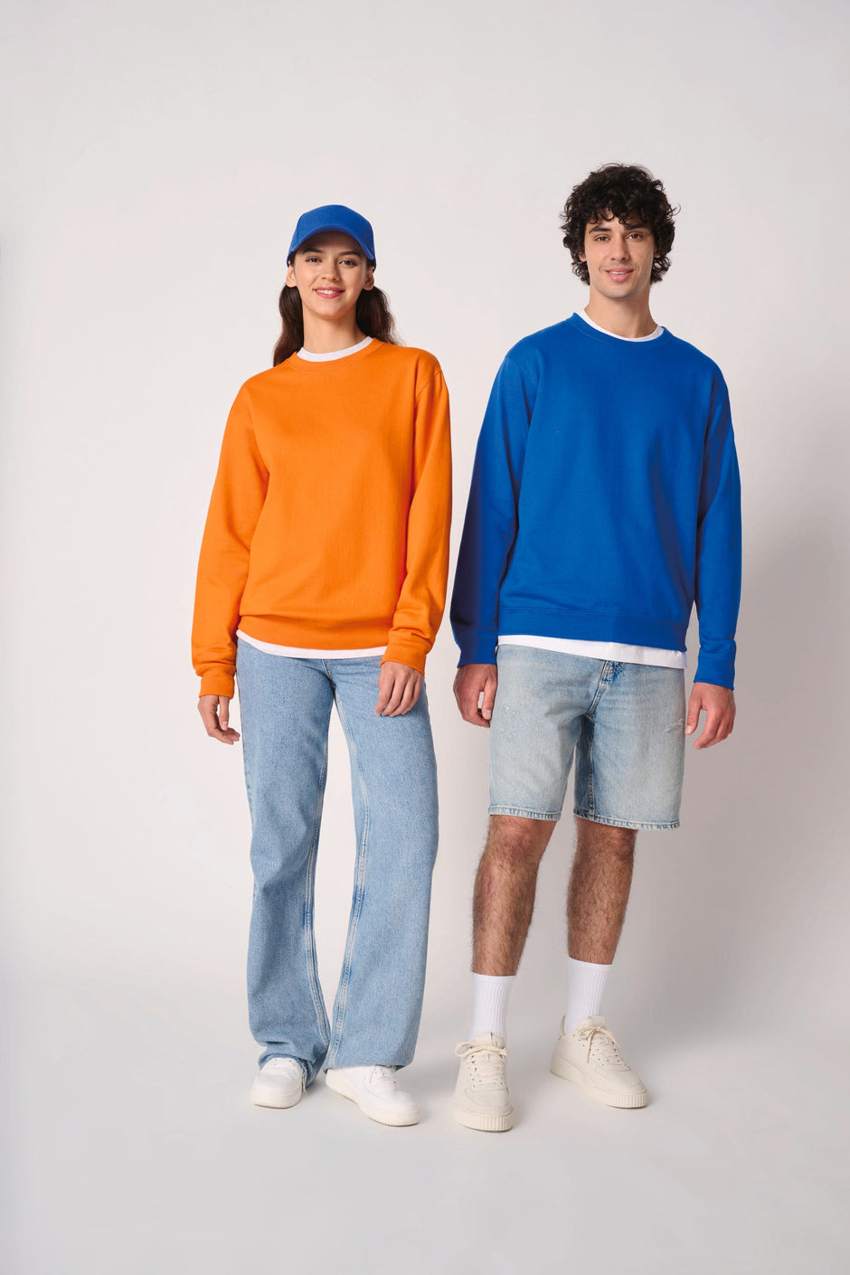 IB400 - Sweat-shirt col rond unisexe iDeal Basic Brand