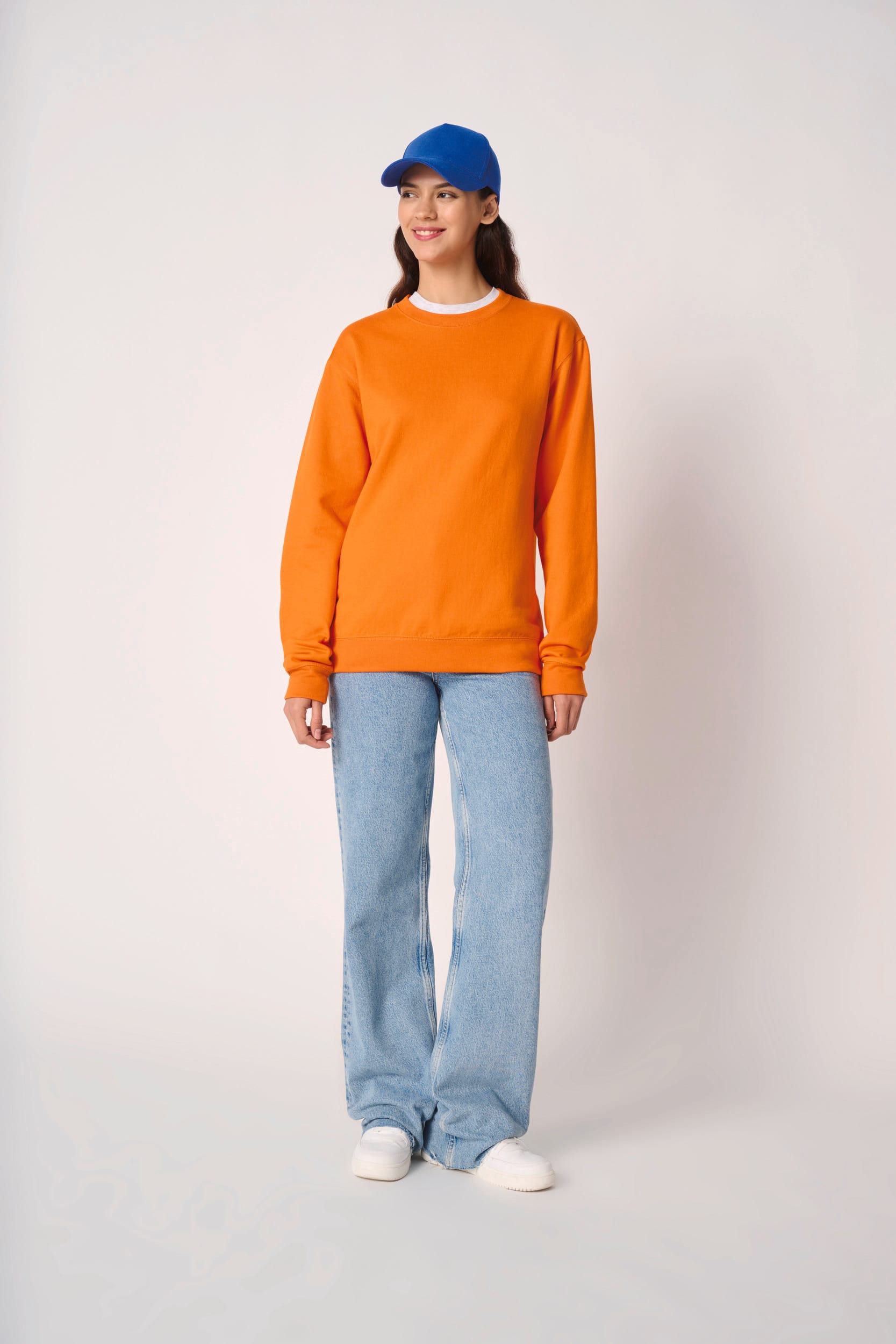 IB400 - Sweat-shirt col rond unisexe iDeal Basic Brand