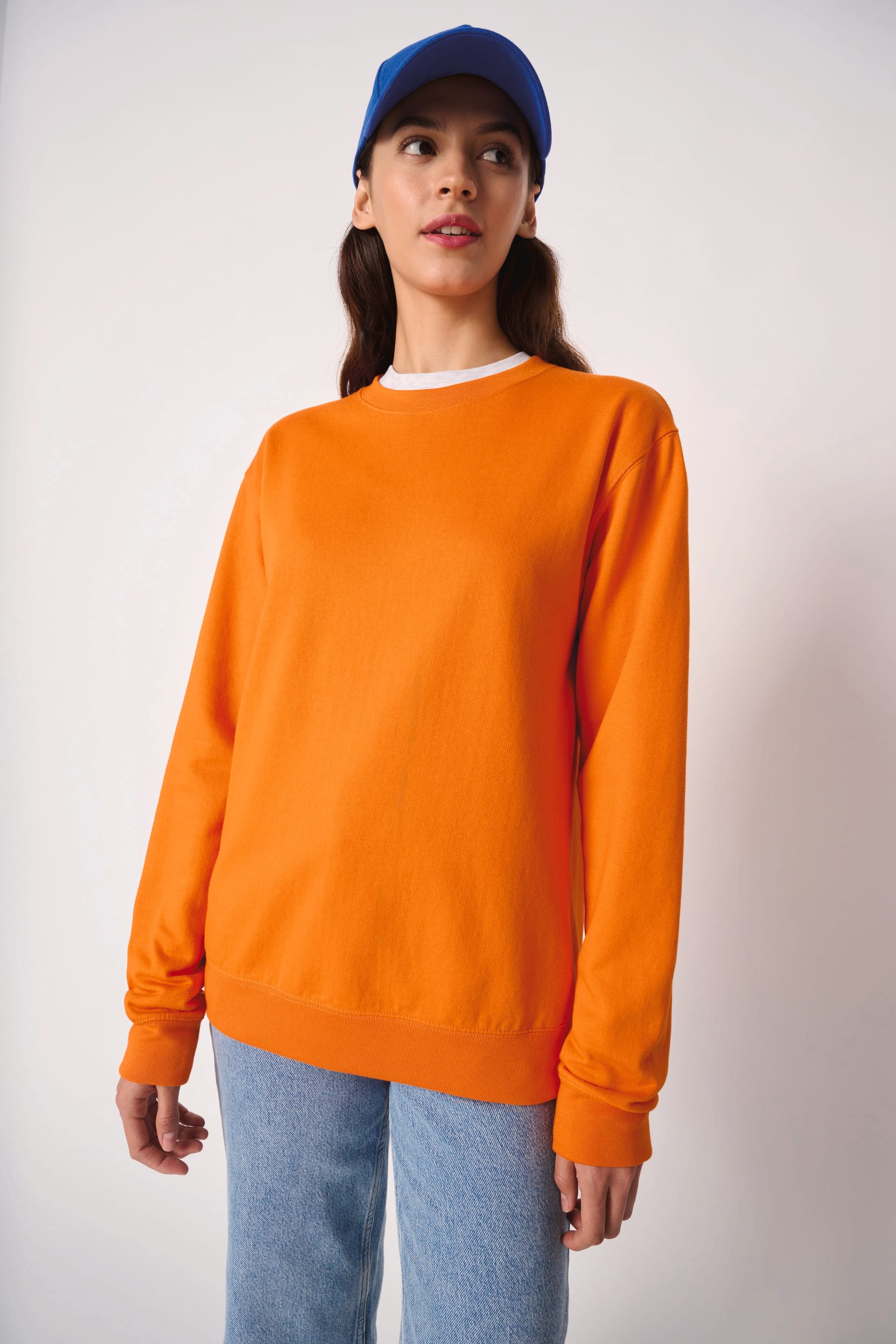 IB400 - Sweat-shirt col rond unisexe iDeal Basic Brand
