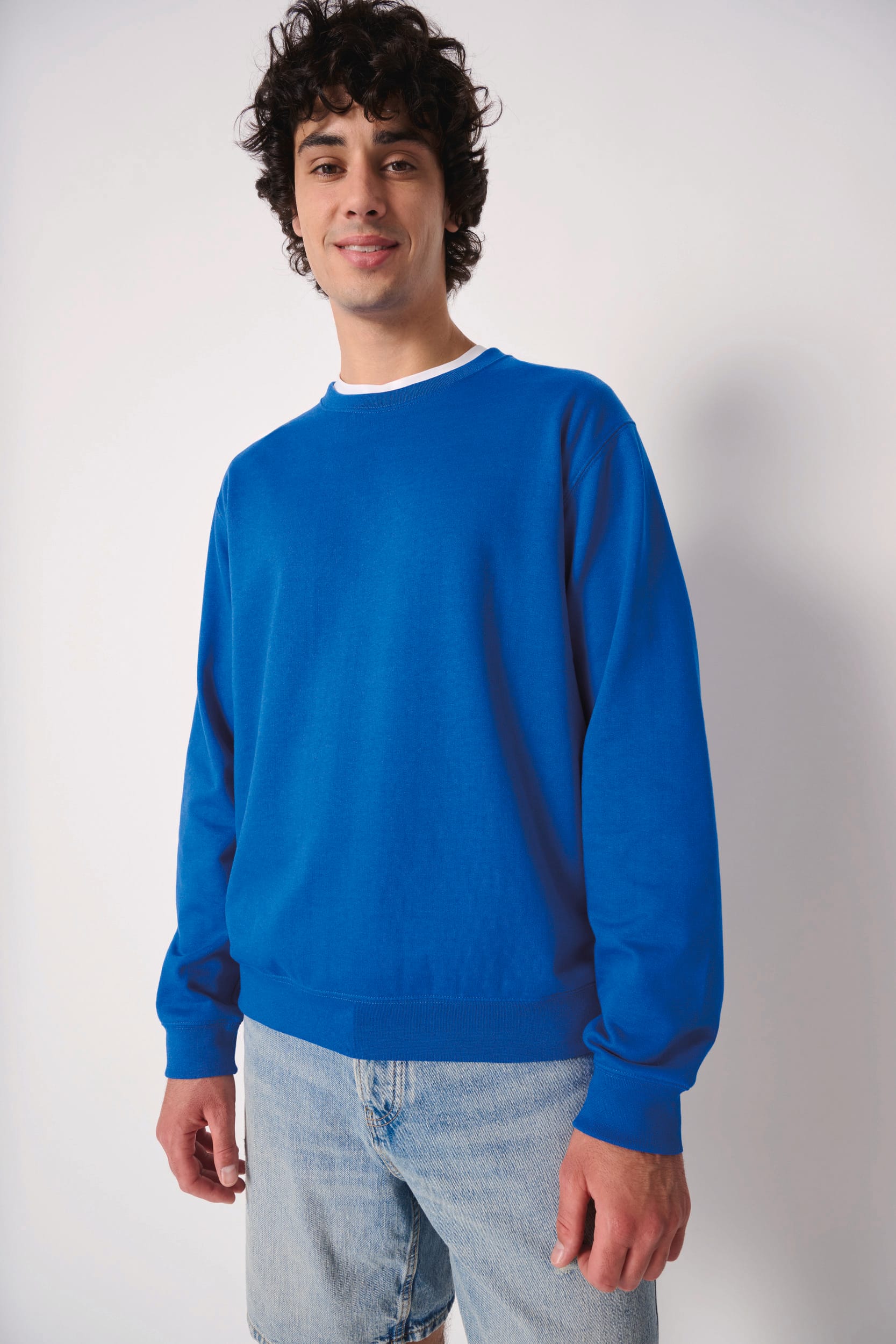 IB400 - Sweat-shirt col rond unisexe iDeal Basic Brand