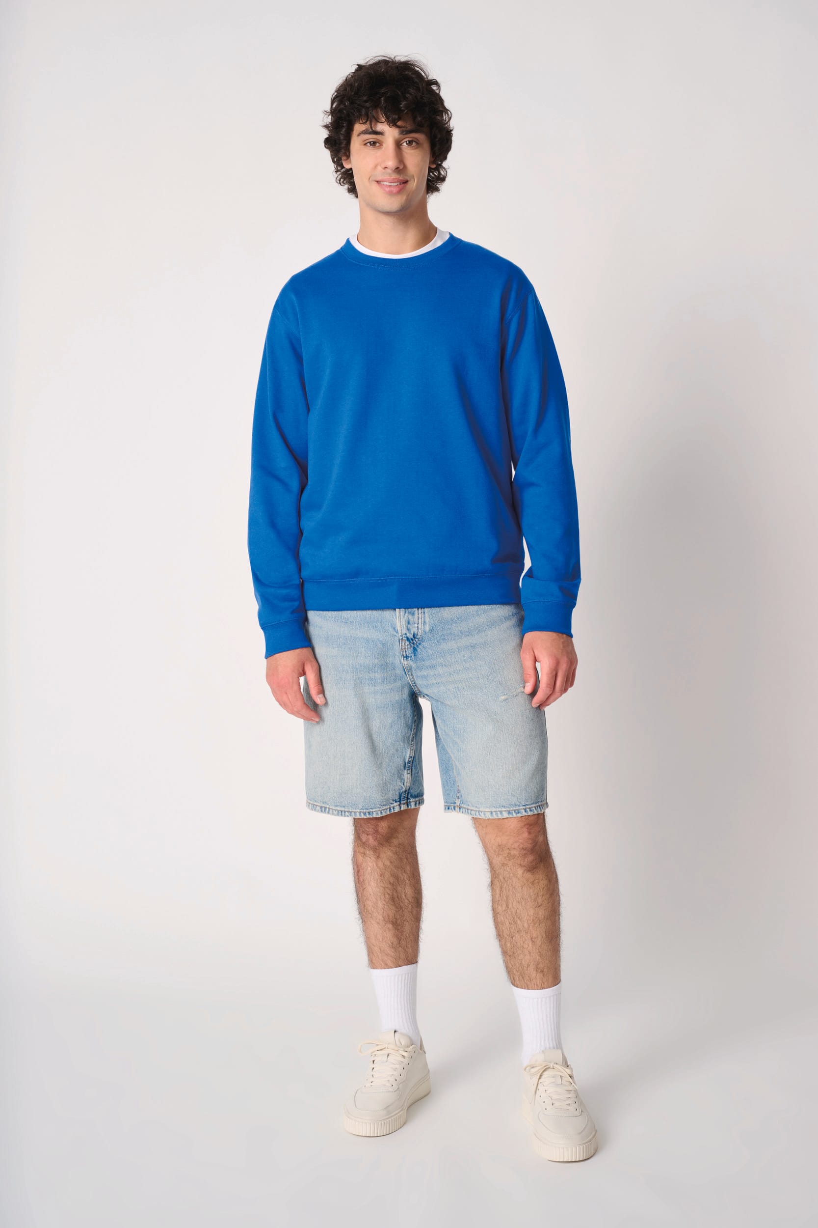 IB400 - Sweat-shirt col rond unisexe iDeal Basic Brand