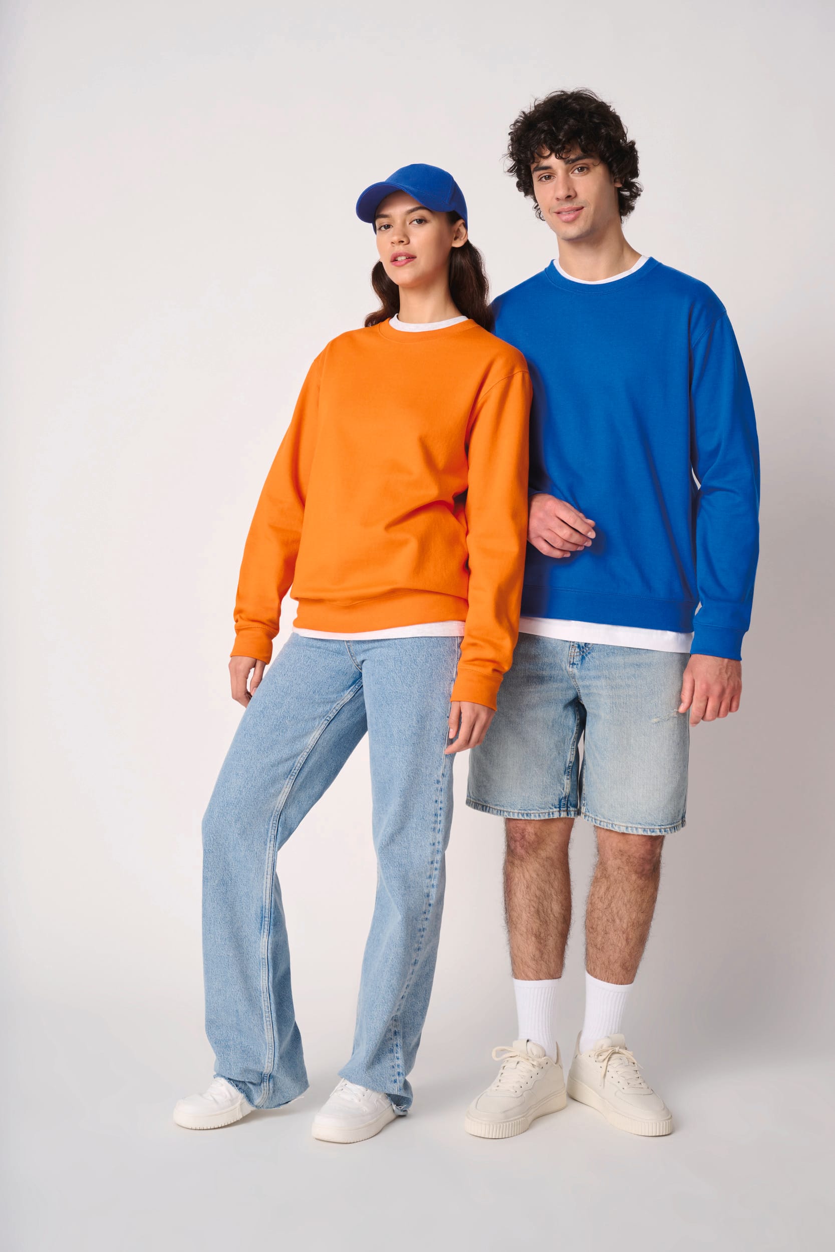 IB400 - Sweat-shirt col rond unisexe iDeal Basic Brand