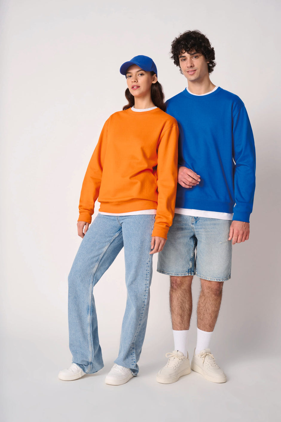 IB400 - Sweat-shirt col rond unisexe iDeal Basic Brand