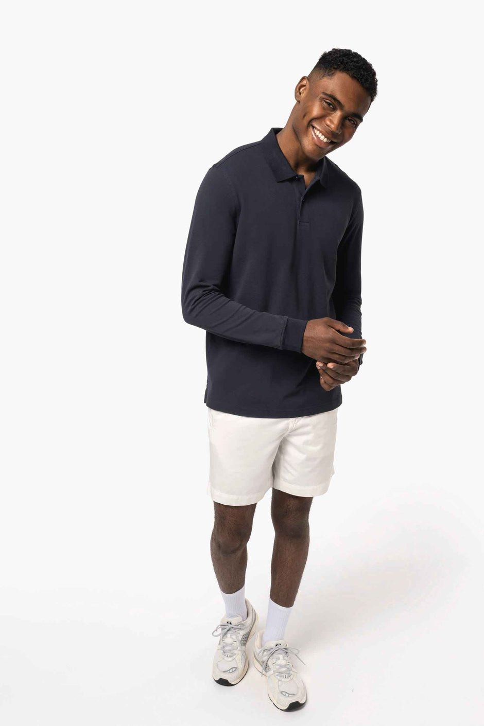 K2027 - Polo piqué manches longues Bio180 homme