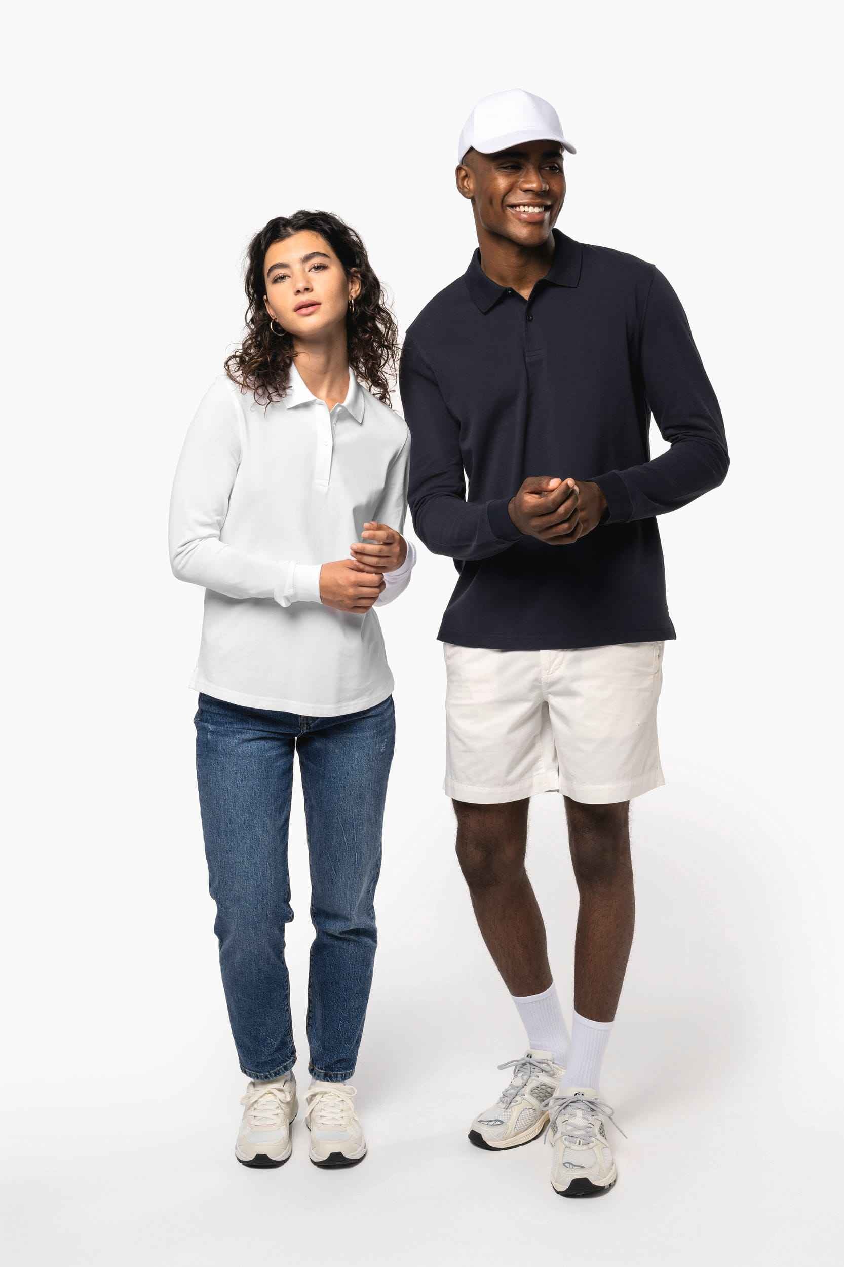 K2027 - Polo piqué manches longues Bio180 homme