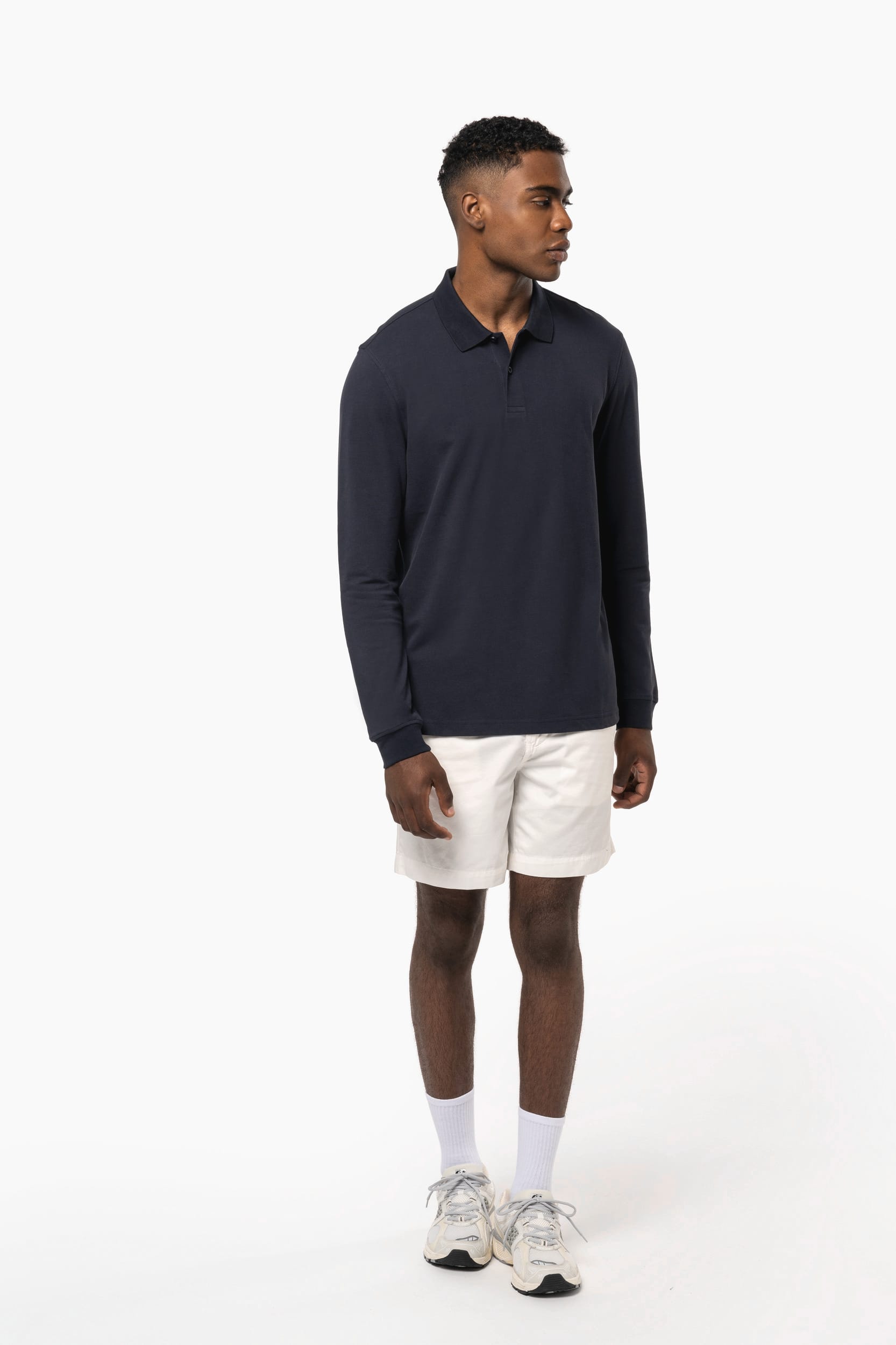 K2027 - Polo piqué manches longues Bio180 homme Kariban