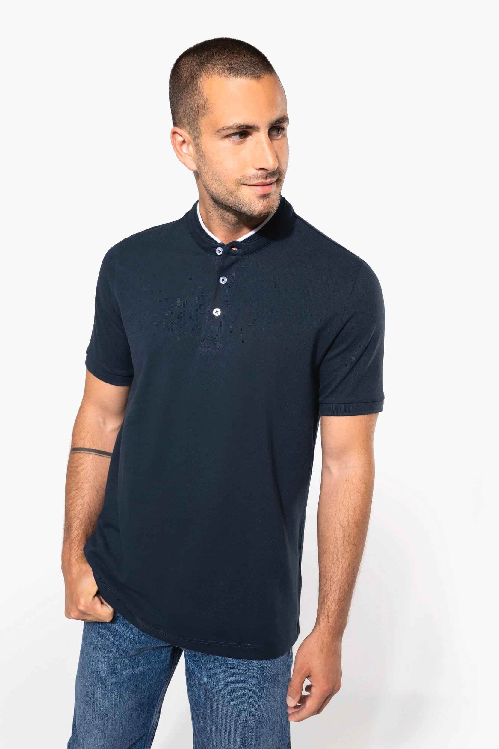 K223 - Polo col mao manches courtes homme