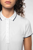 K252 - Polo maille piquée manches courtes femme - Occifloc