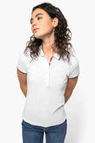 K252 - Polo maille piquée manches courtes femme - Occifloc