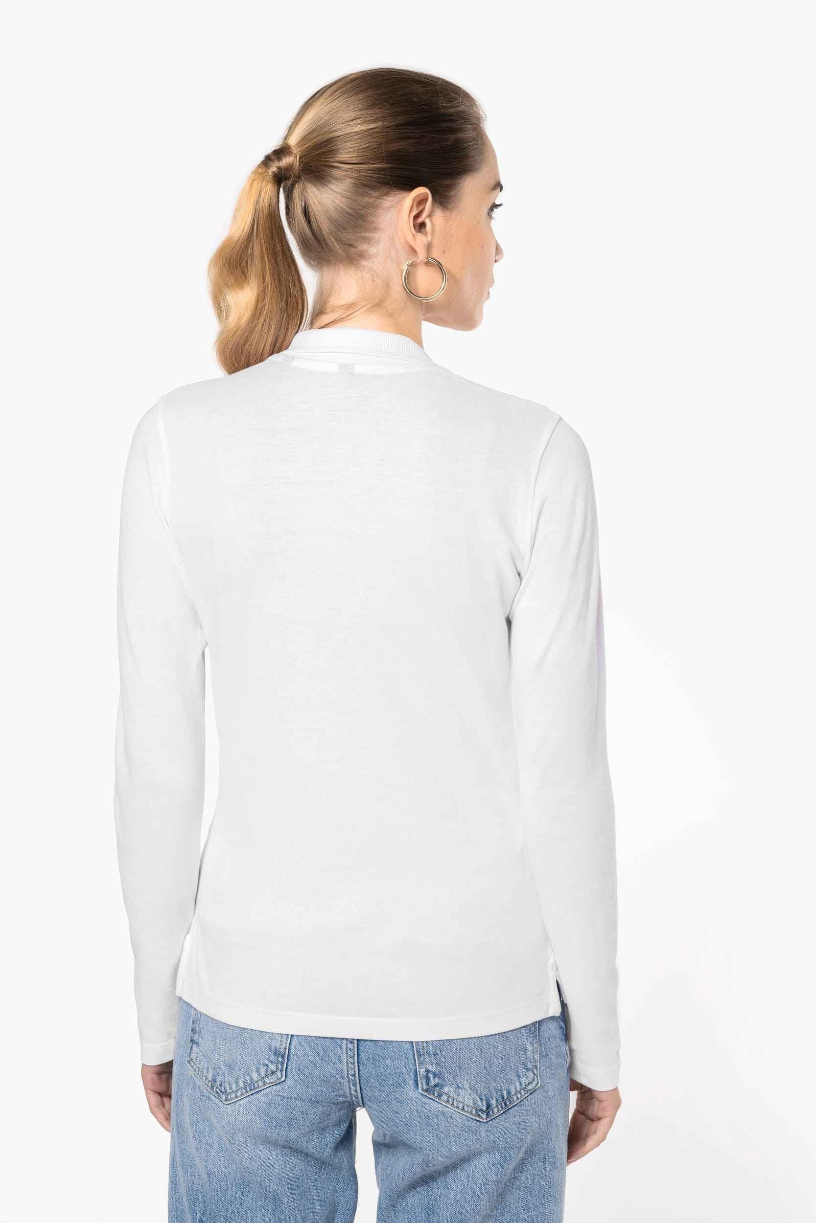 K257 - Polo piqué manches longues femme - Occifloc
