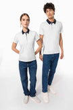 K261 - Polo jersey bicolore femme - Occifloc