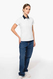K261 - Polo jersey bicolore femme - Occifloc
