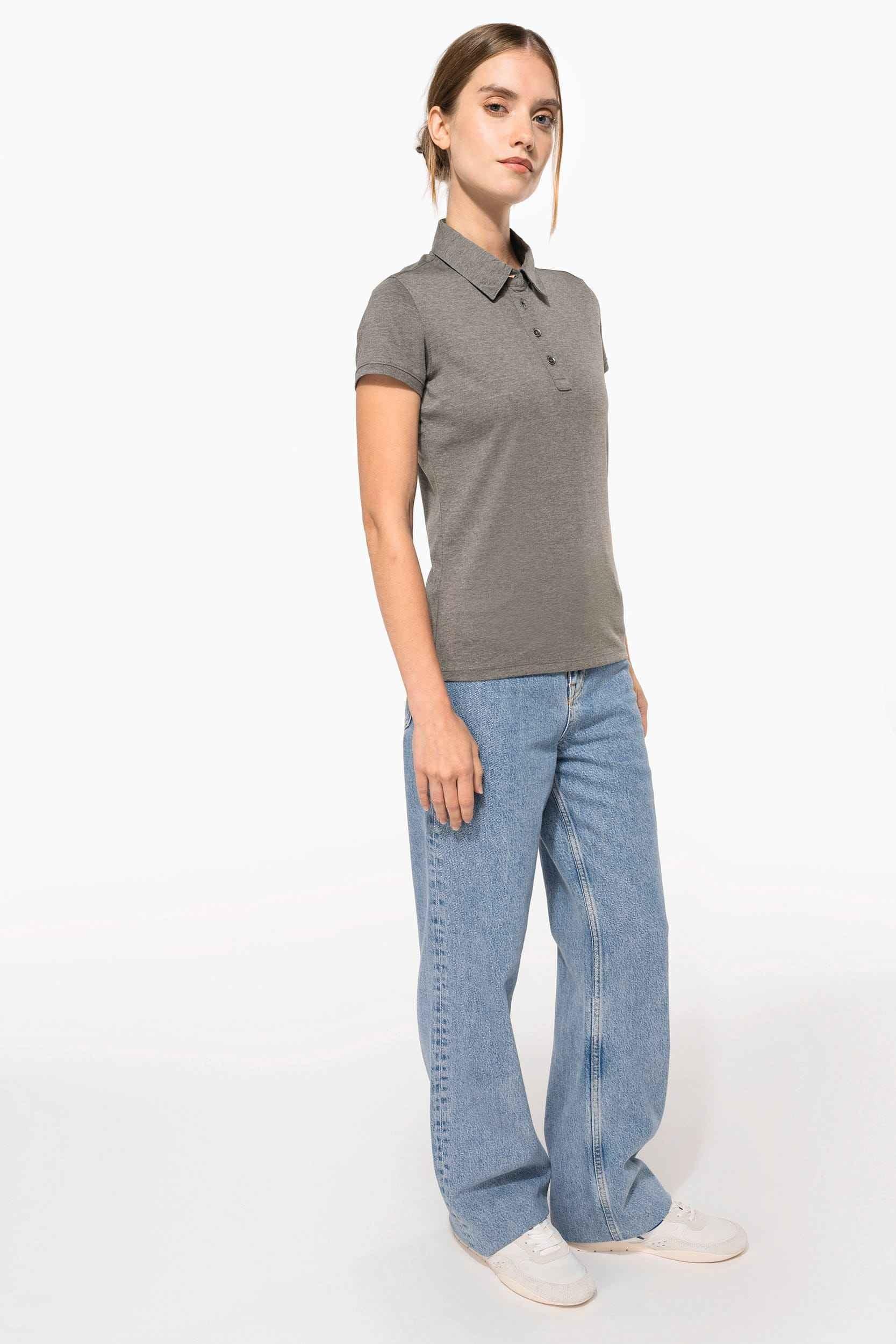K263 - Polo jersey manches courtes femme - Occifloc