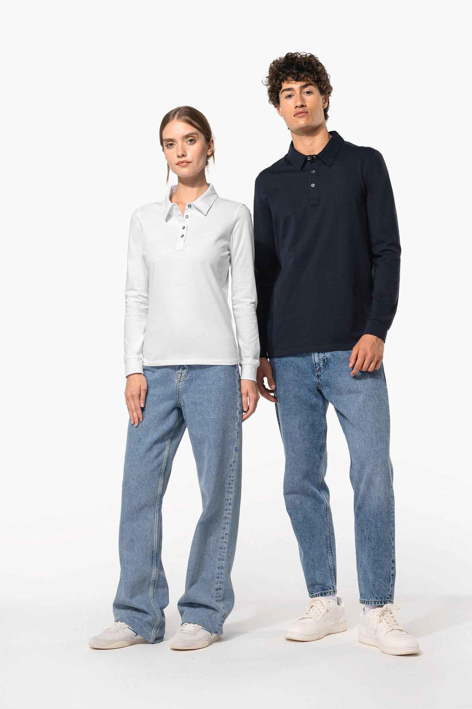 K265 - Polo jersey manches longues femme - Occifloc