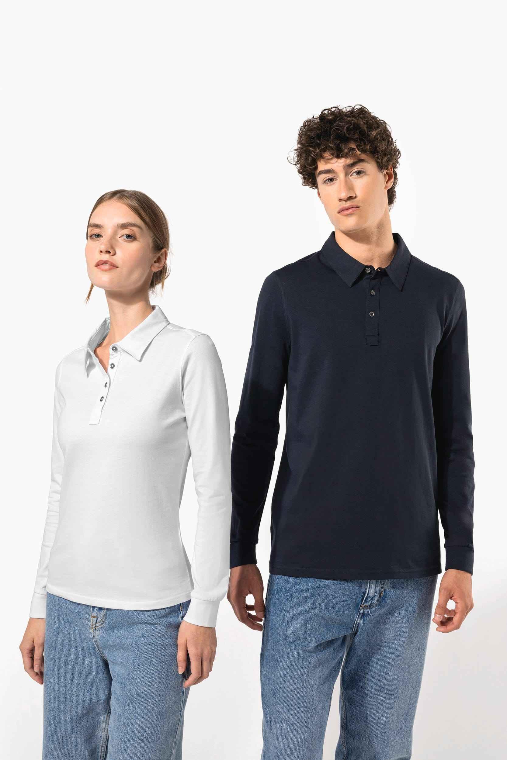 K265 - Polo jersey manches longues femme - Occifloc