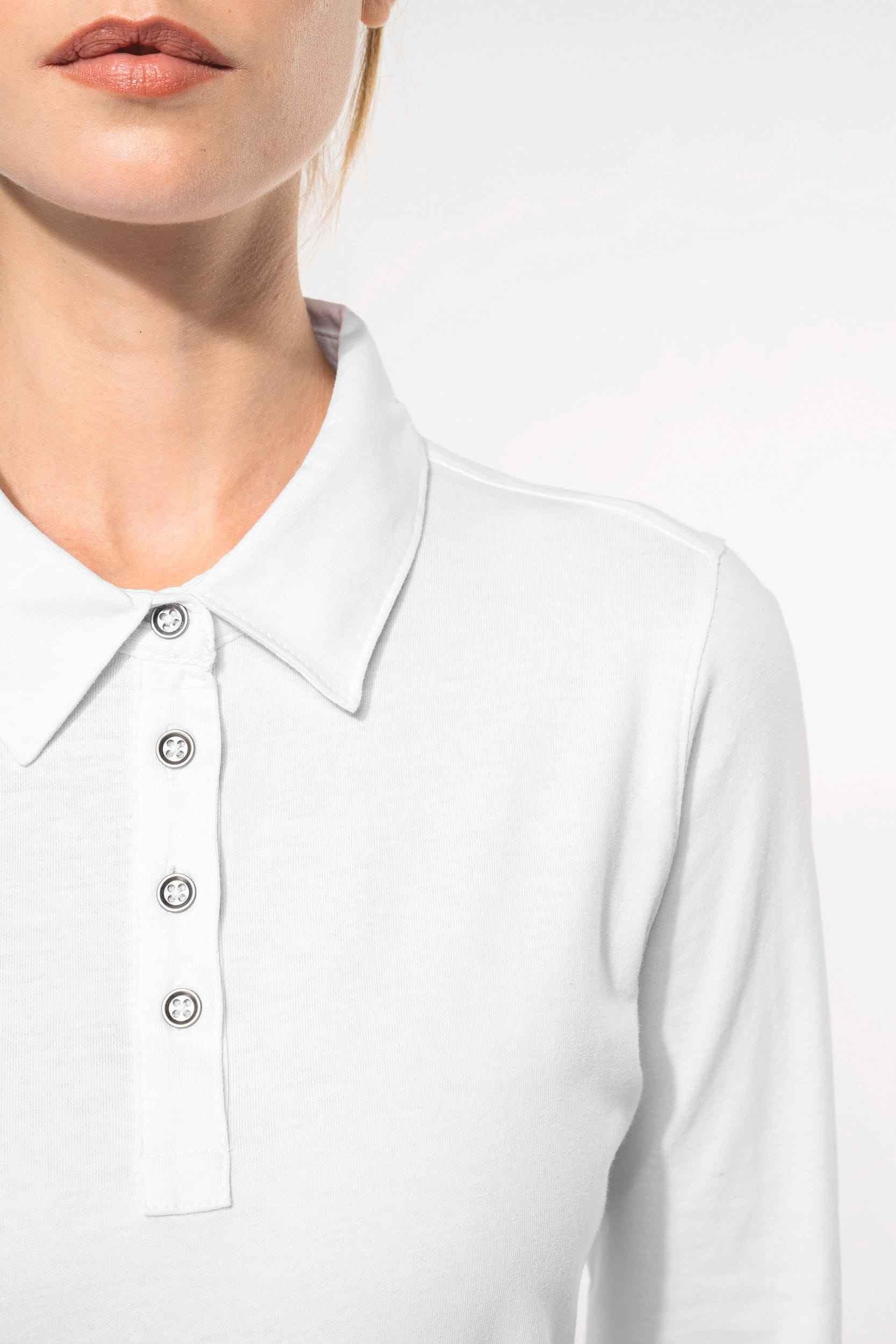 K265 - Polo jersey manches longues femme - Occifloc