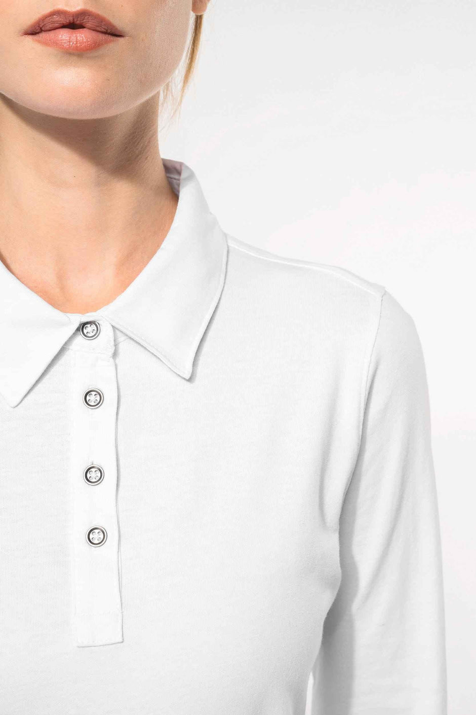 K265 - Polo jersey manches longues femme - Occifloc
