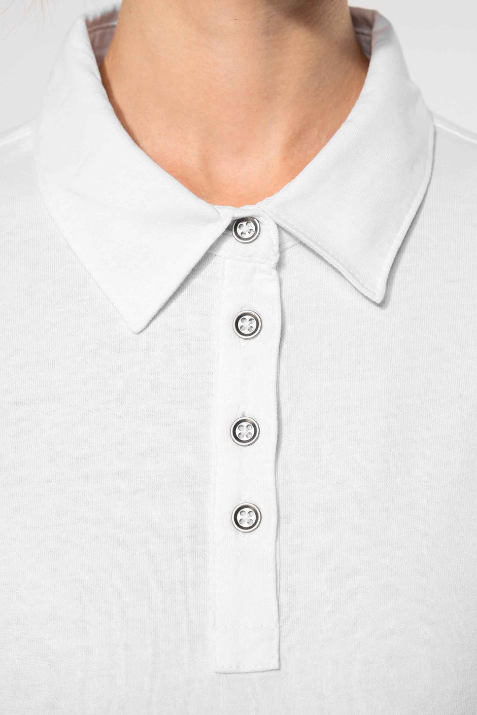 K265 - Polo jersey manches longues femme - Occifloc