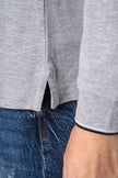 K281 - Polo maille piquée manches longues femme - Occifloc
