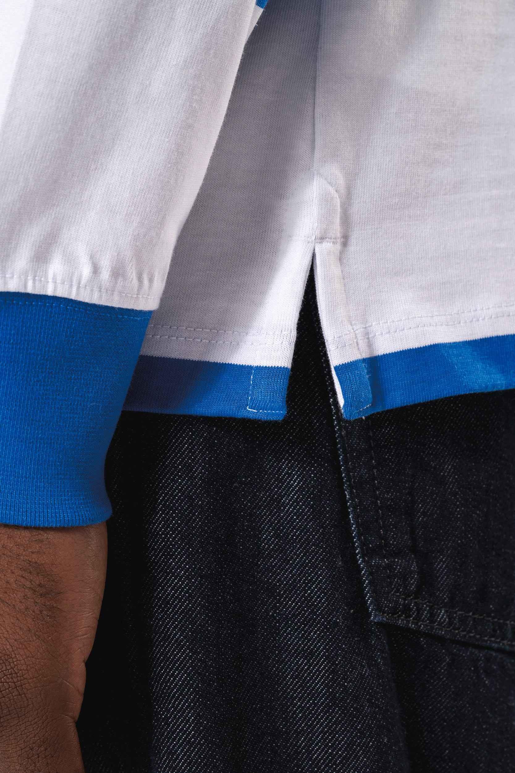 K285 - Polo rugby rayé manches longues unisexe - Occifloc